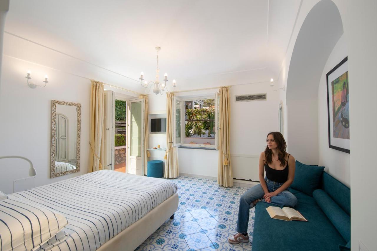 Albadamare Boutique Hotel Praiano Kültér fotó
