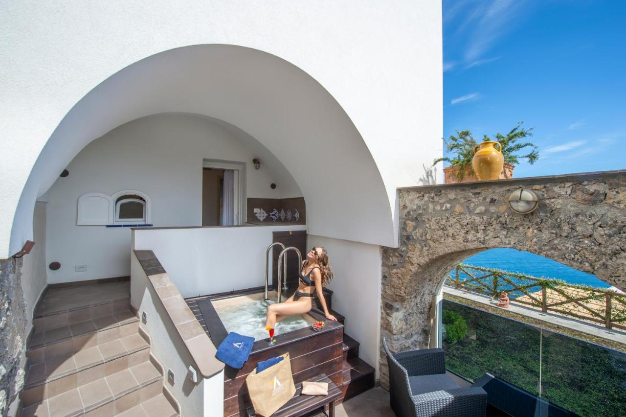 Albadamare Boutique Hotel Praiano Kültér fotó