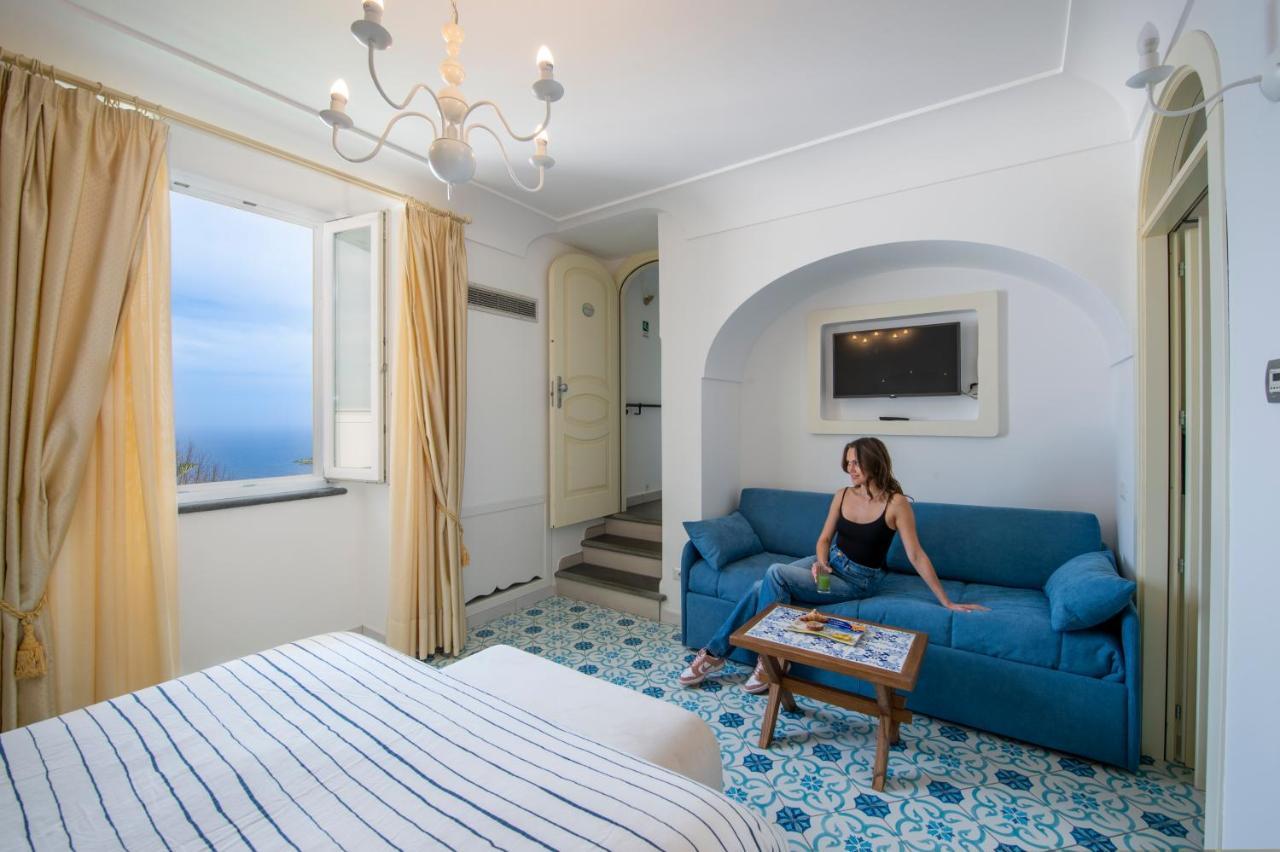 Albadamare Boutique Hotel Praiano Kültér fotó