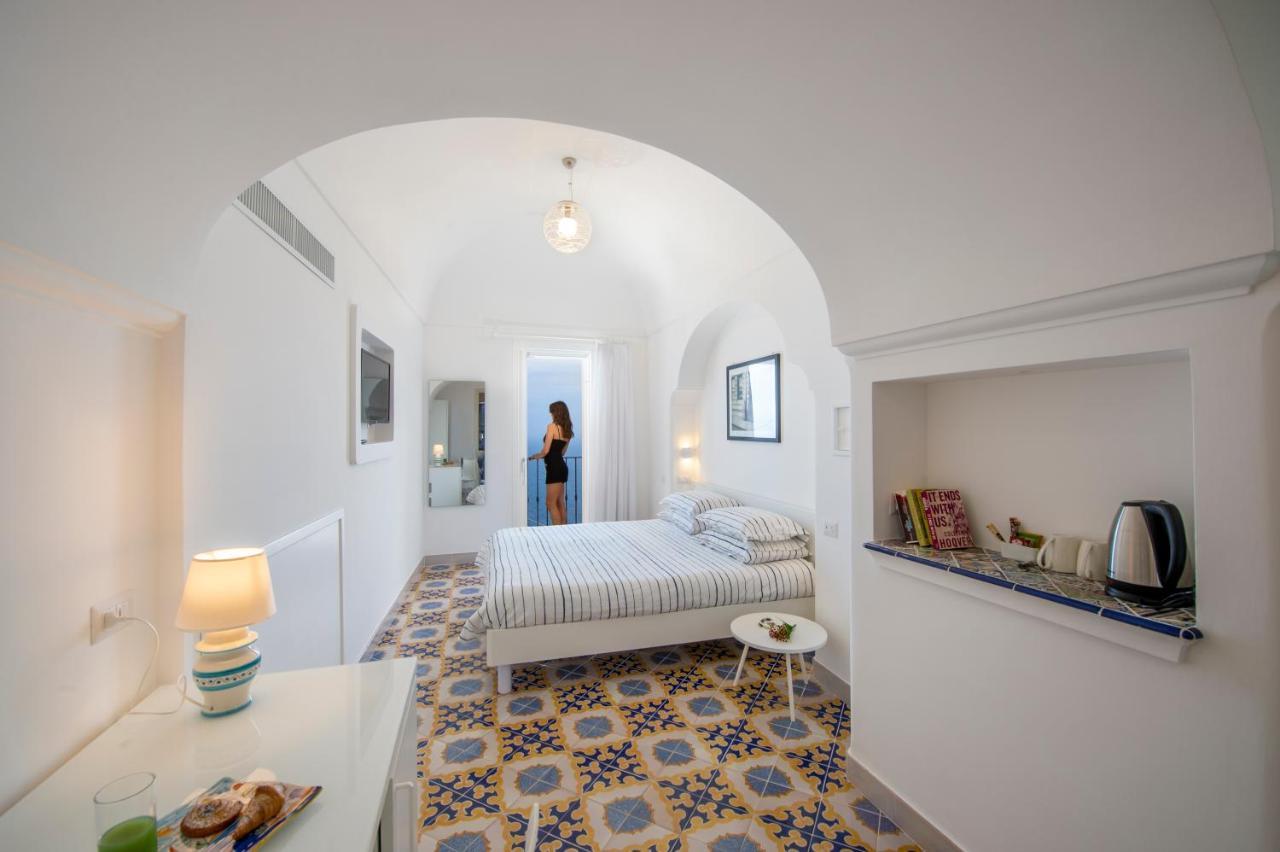 Albadamare Boutique Hotel Praiano Kültér fotó