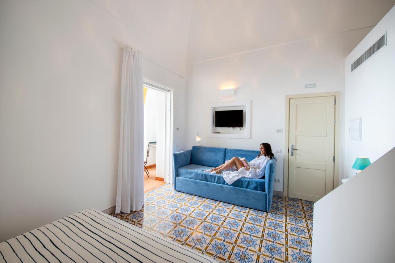 Albadamare Boutique Hotel Praiano Kültér fotó