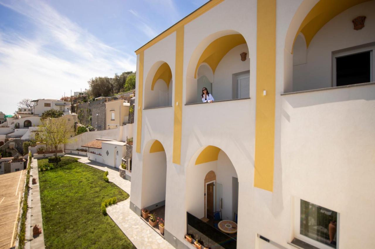 Albadamare Boutique Hotel Praiano Kültér fotó